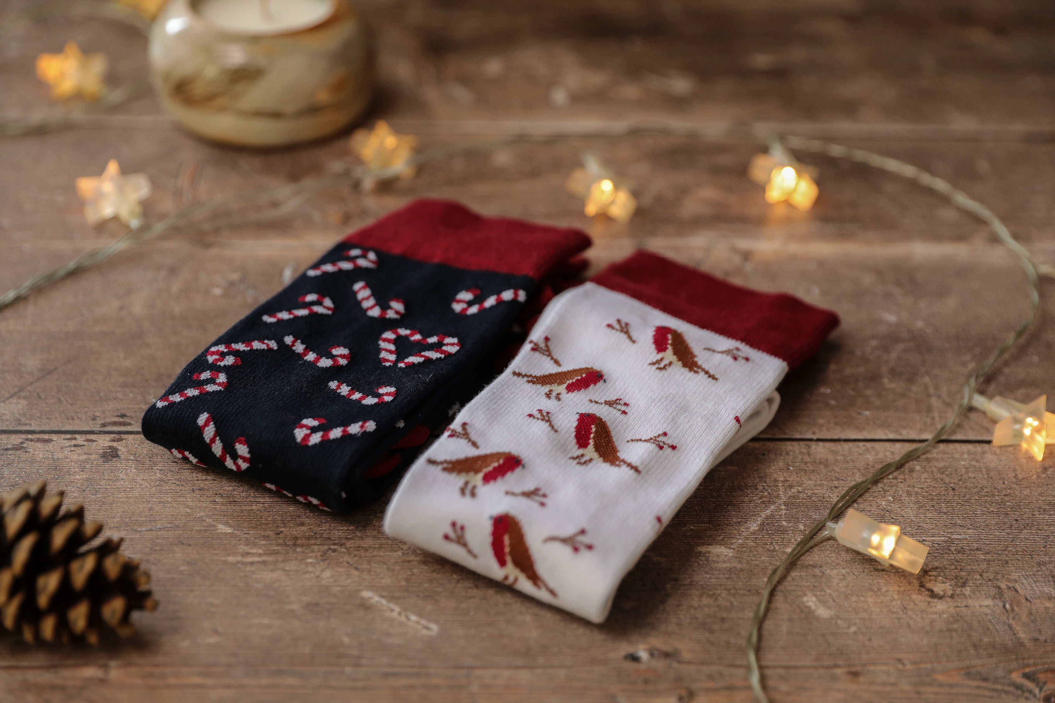 FITLEGS® Christmas 2-pack Bundle Everyday Compression Socks