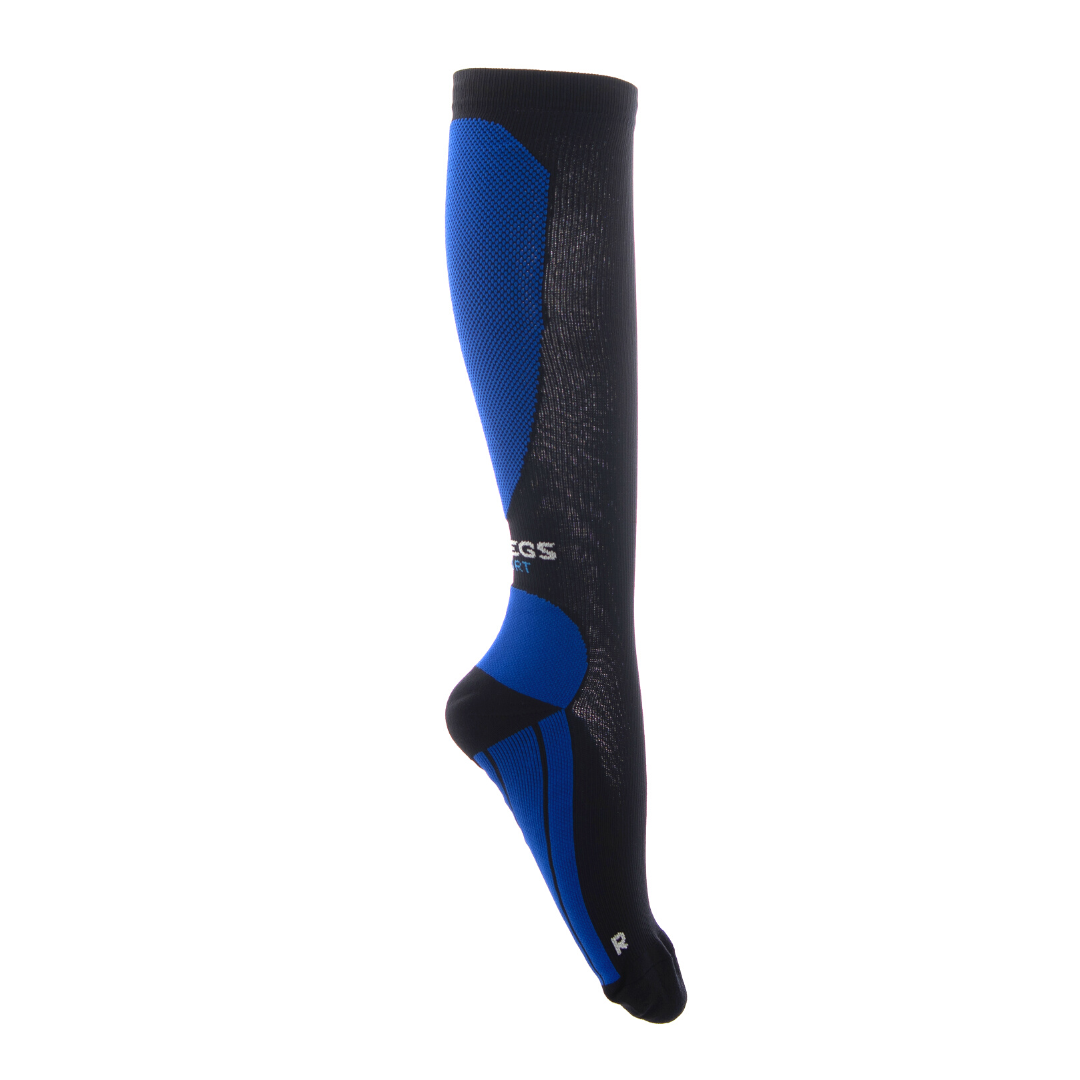 Fitlegs sports compression socks - blue