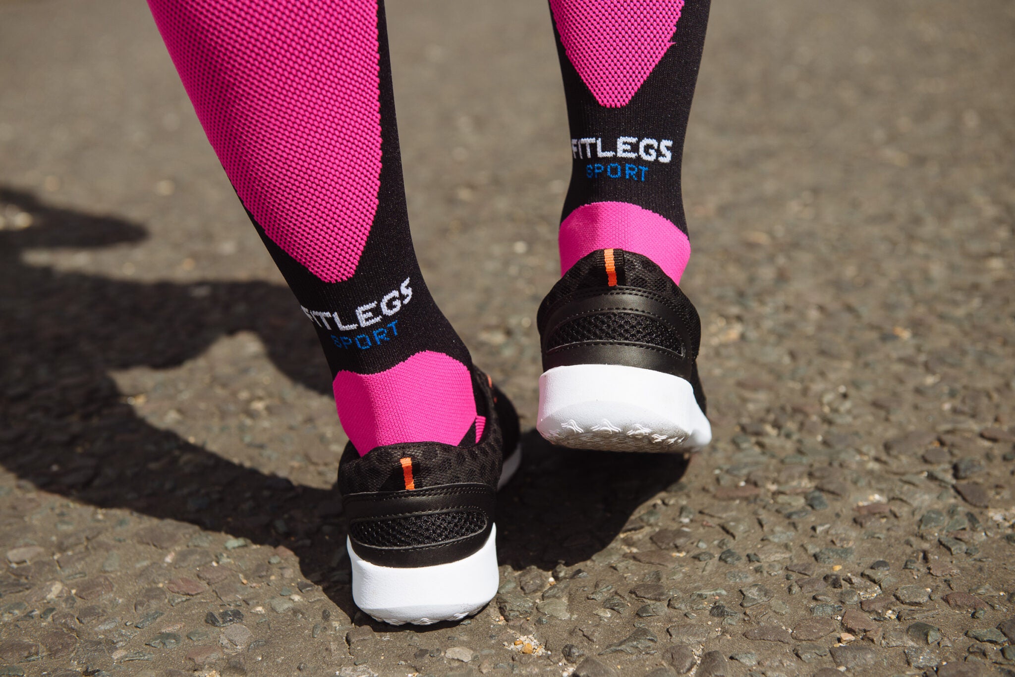 FITLEGS® Sport Compression Socks – Pink