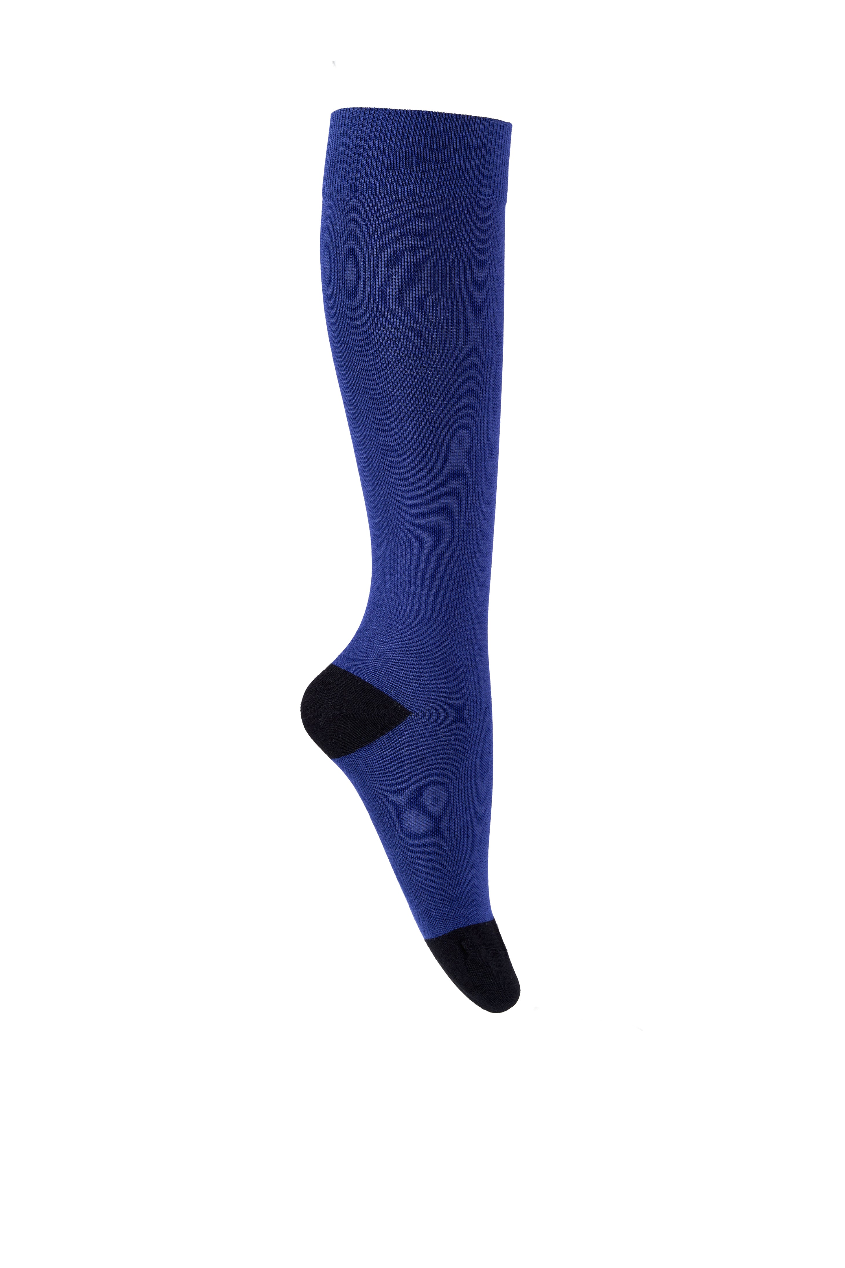 fitlegs everyday life compression socks contrast blue black hero