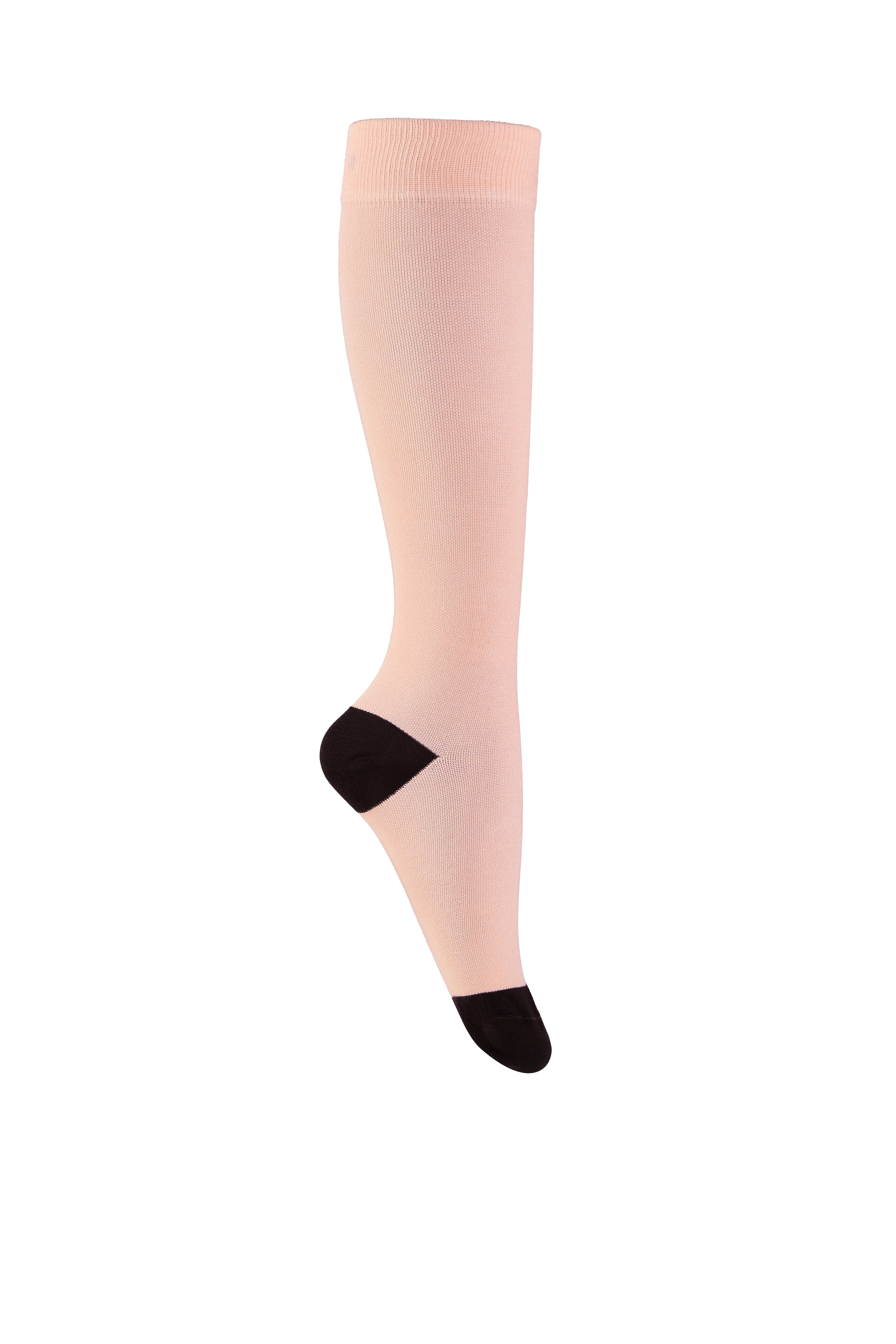 fitlegs everyday life compression socks contrast peach brown hero